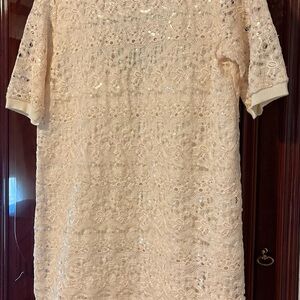 Sequences ivory dress/top
